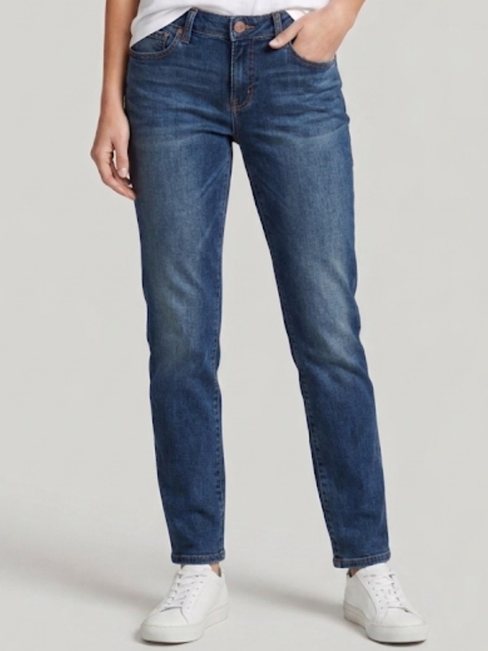 Cabi Slim Boyfriend Lightwash Blue Women's Jeans